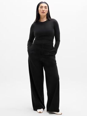ATHLETA Pinnacle High Rise Trouser Size 20 in black